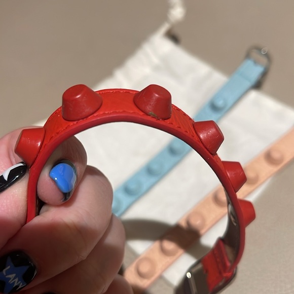 Balenciaga Leathered Studded Bracelet - Picture 3 of 6